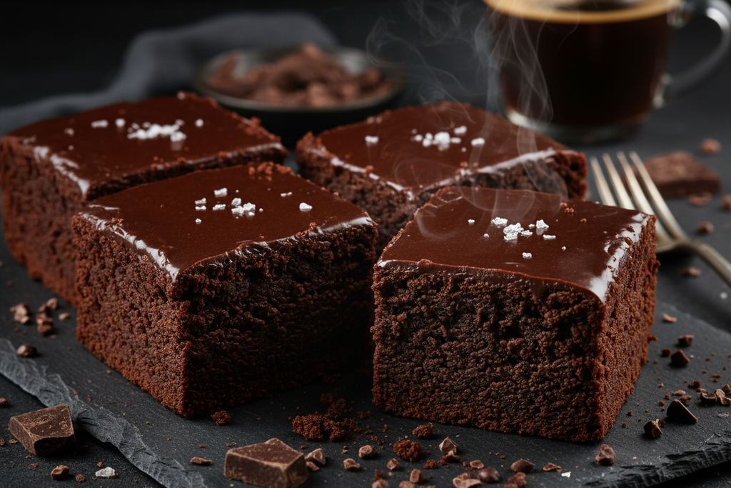 Brownie Behaving Badly 4 slices

A rich, dark chocolate brownie—fudgy and unapologetic.