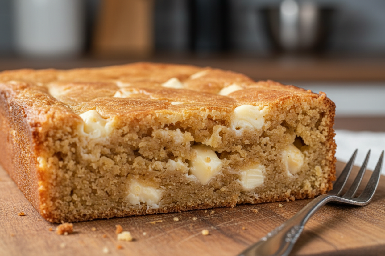 Butter Me Up Blondie

A golden, buttery blondie with creamy white chocolate and richness in every bite.